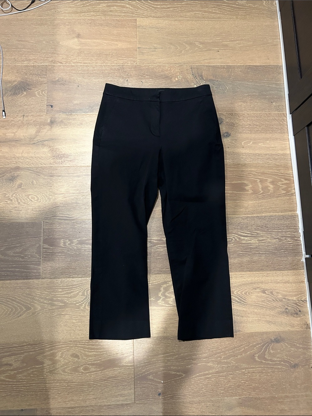 J. Crew Black Cropped Dress Pants